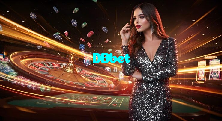DBbet casino presented on mobile device in Pakistan with slots and live games